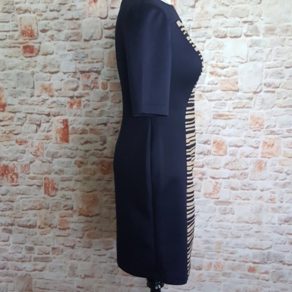 New Connected Apparel Colorblock Dress - Picture 3 of 6